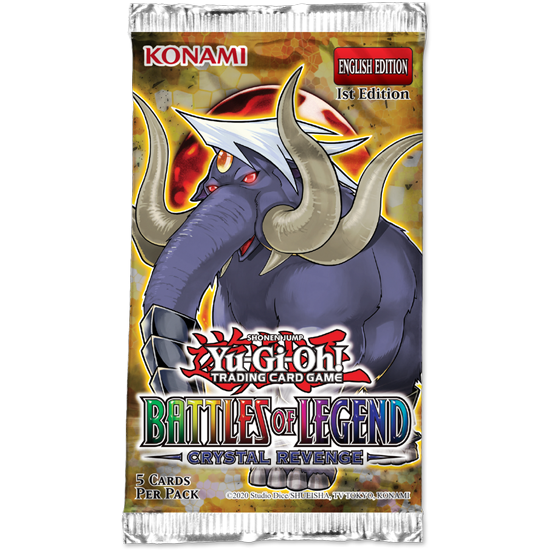 Yu gi oh Crystal Revenge Booster Pack!